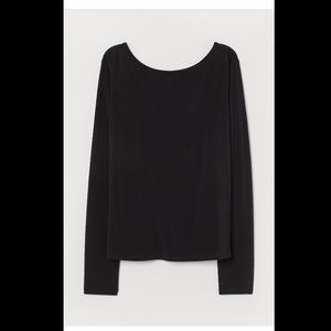 H&M top with low cut back